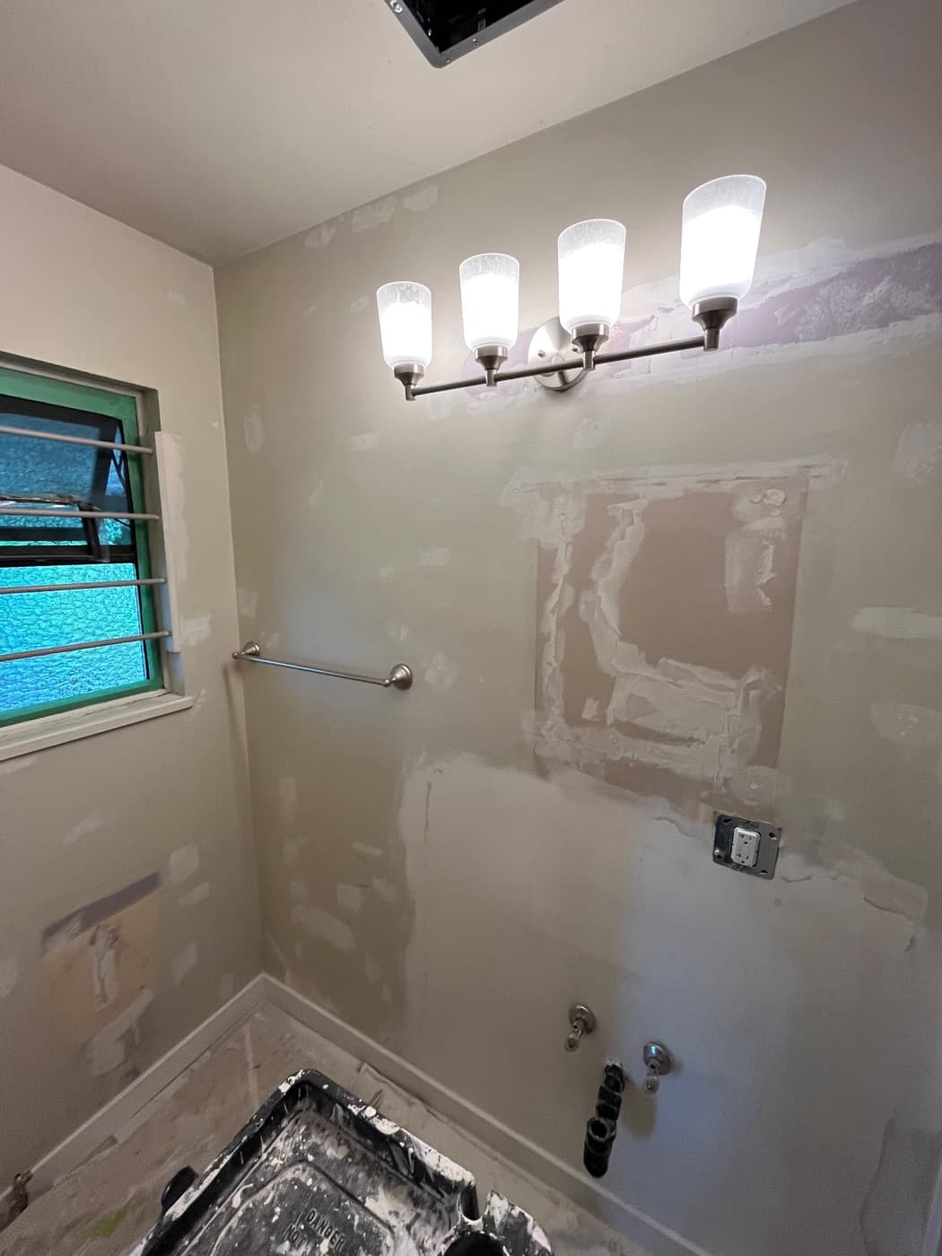 Drywall repair & prep — Coquitlam