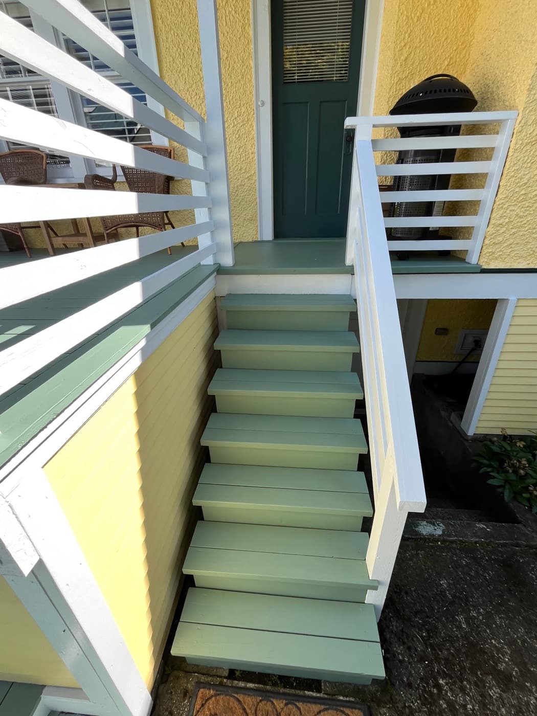 Exterior stairs & railings — Coquitlam